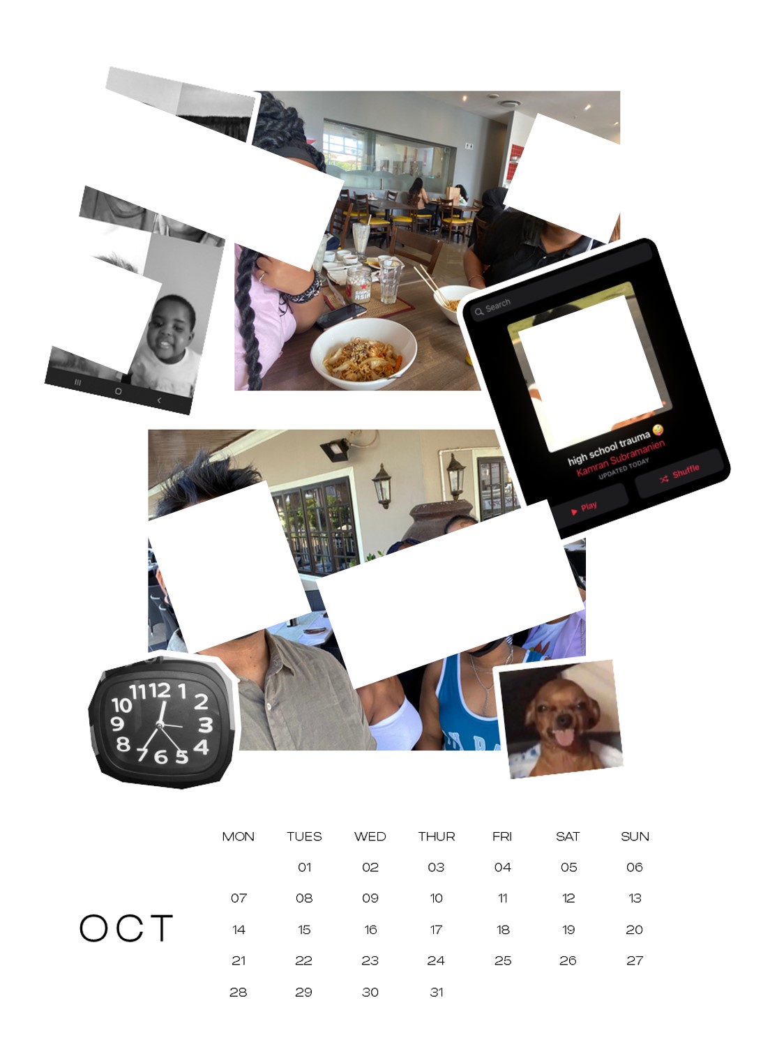 Gift Calendar — Month 10